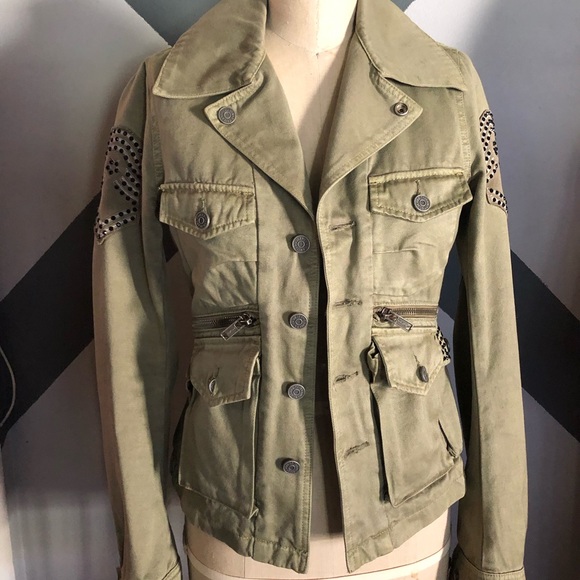 Military inspired jacket - Picture 1 of 7